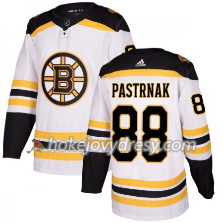 Pánské Hokejový Dres Boston Bruins David Pastrnak 88 Bílá 2017-2018 Adidas Authentic